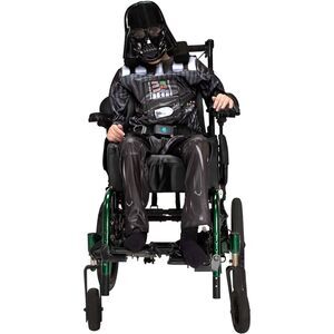 ⚫️ Jazwares STAR WARS Darth Vader Adaptive Costume Size S Child S 4-7 NEW